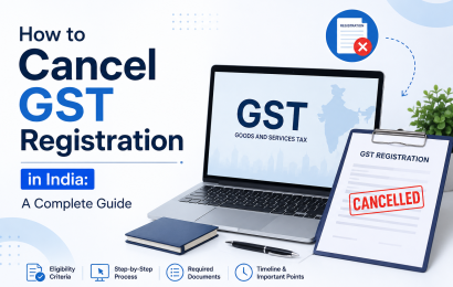How to Cancel GST Registration in India